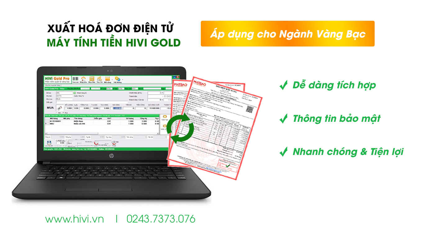 MÁY TÍNH TIỀN HIVI GOLD PRO