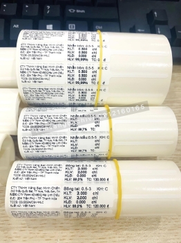 Tem vàng bạc in sẵn