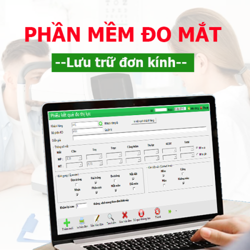 Phần mềm đo khám mắt