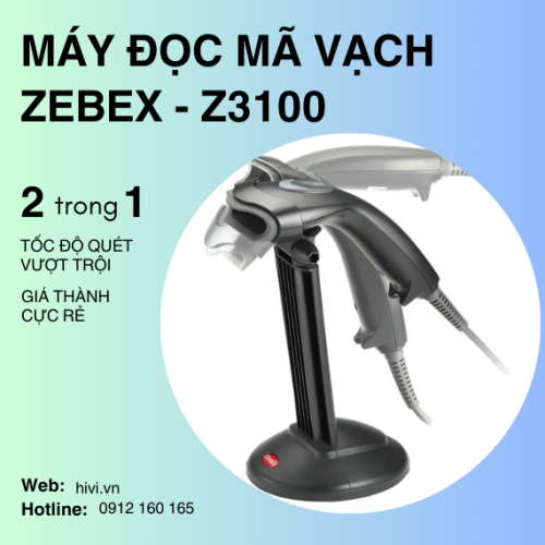 Máy đọc mã vạch 1D - Z3100
